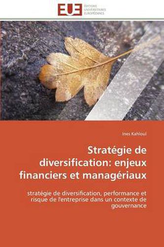 Cover image for Strat gie de Diversification