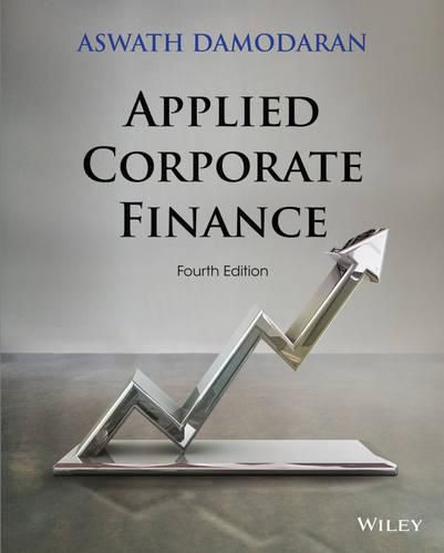 Cover image for Applied Corporate Finance 4e