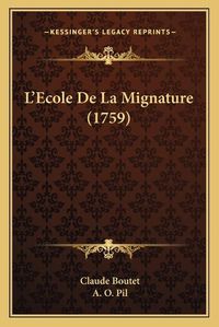 Cover image for L'Ecole de La Mignature (1759)