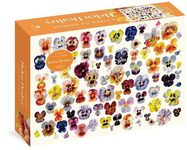 Field Of Pansies 1000 Piece Puzzle