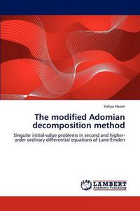 Cover image for The modified Adomian decomposition method