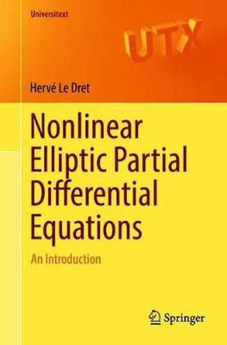 Cover image for Nonlinear Elliptic Partial Differential Equations: An Introduction