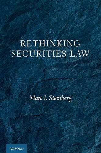 Cover image for Rethinking Securities Law