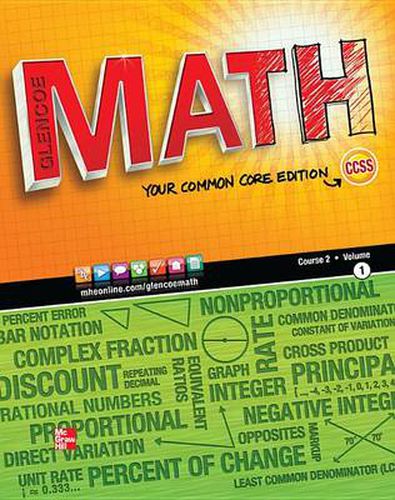 Glencoe Math, Course 2, Student Edition, Volume 1