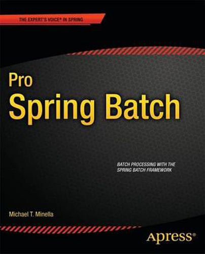 Cover image for Pro Spring Batch