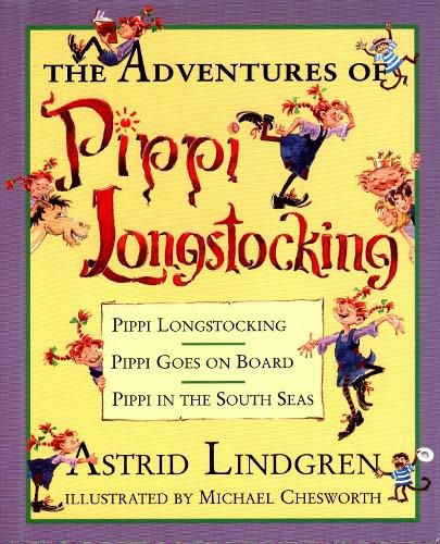 Cover image for The Adventures of Pippi Longstocking