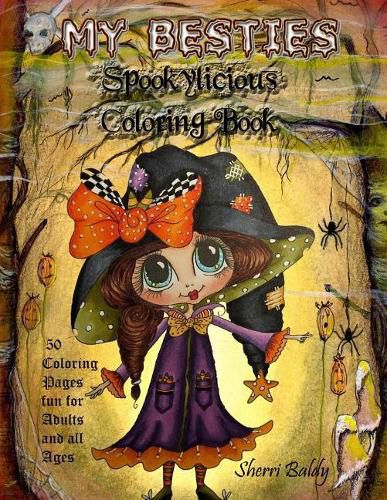 Cover image for My-Besties Spookylicious Coloring Book