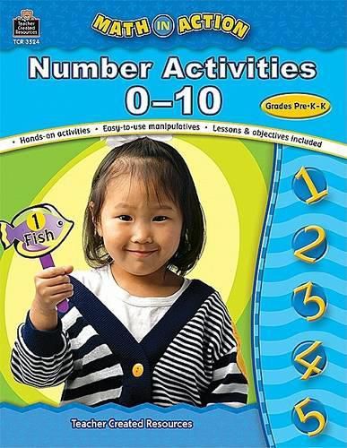 Cover image for Math in Action: Number Activities 0-10