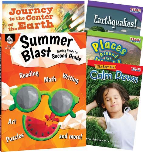 Cover image for Learn-at-Home: Summer Reading Bundle Grade 2: 5-Book Set