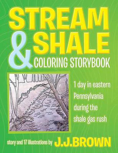 Cover image for Stream and Shale Coloring Storybook