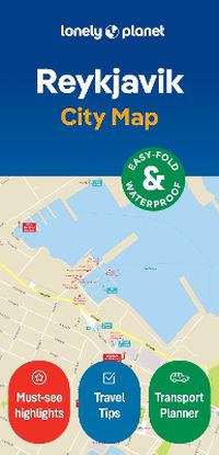 Cover image for Lonely Planet Reykjavik City Map