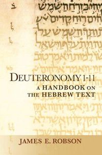 Cover image for Deuteronomy 1-11: A Handbook on the Hebrew Text