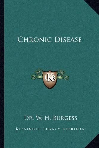 Cover image for Chronic Disease