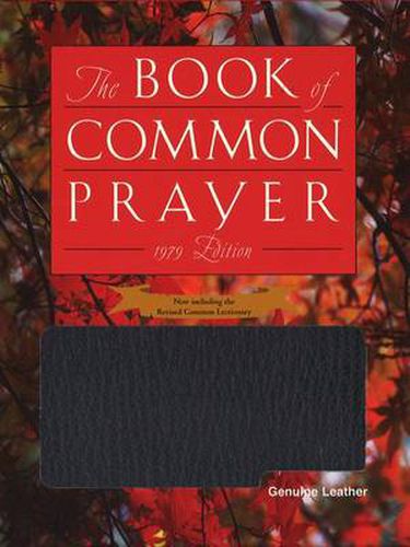 Cover image for Book of Common Prayer Personal Genuine Leather Black