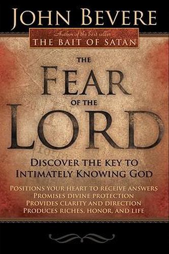 Cover image for Fear Of The Lord, The