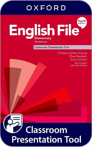 Cover image for English File Elementary Workbook Classroom Presentation Tool