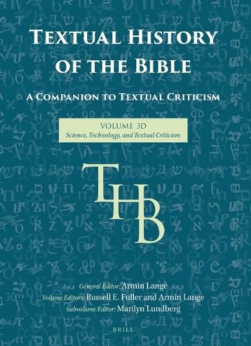 Cover image for Textual History of the Bible Vol. 3D