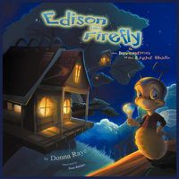 Cover image for Edison the Firefly and the Invention of the Light Bulb (Multilingual Edition)