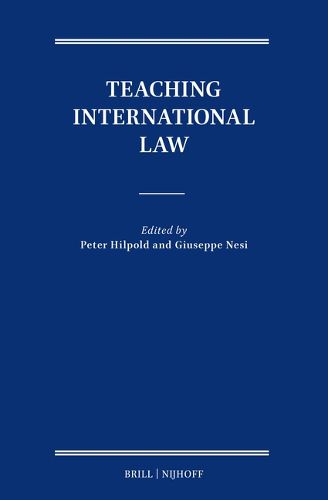 Cover image for Teaching International Law