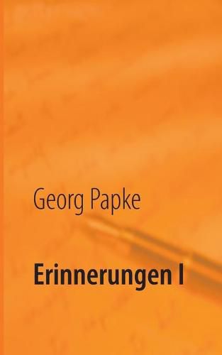 Cover image for Erinnerungen I: Eine Reise in die Vergangenheit