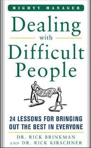 Cover image for Dealing With Difficult People