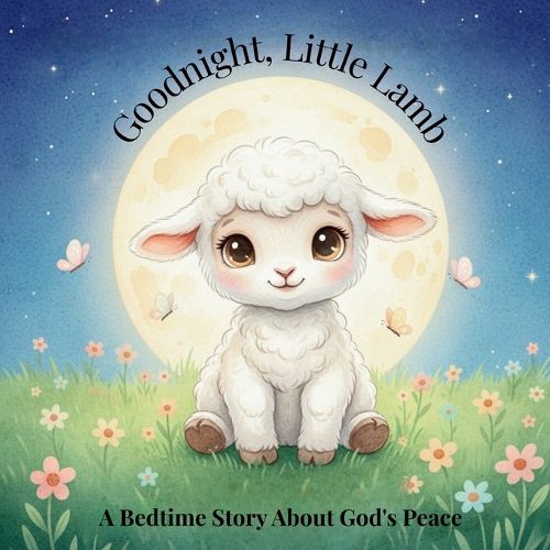 Cover image for Goodnight, Little Lamb. A Bedtime Story About God's Peace
