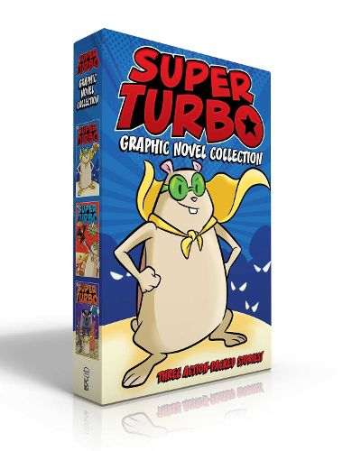 Cover image for Super Turbo Graphic Novel Collection: Super Turbo Saves the Day!; Super Turbo vs. the Flying Ninja Squirrels; Super Turbo vs. the Pencil Pointer