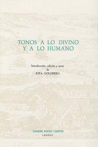 Cover image for Tonos a lo Divino y a lo Humano