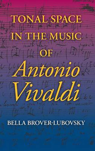 Cover image for Tonal Space in the Music of Antonio Vivaldi