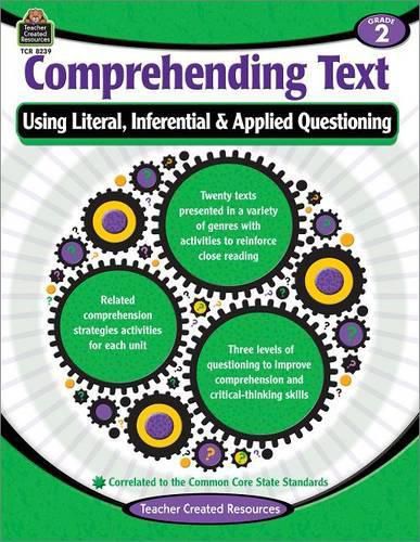 Cover image for Comprehending Text Using Literal/Inferential/Applied Quest-2