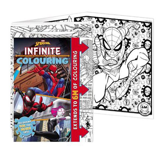 Cover image for Spider-Man: Infinite Colouring (Marvel)