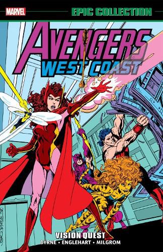 Cover image for Avengers West Coast Epic Collection: Vision Quest (New Printing)