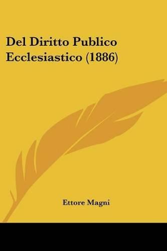 Cover image for del Diritto Publico Ecclesiastico (1886)