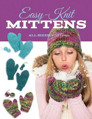 Cover image for Easy-Knit Mittens