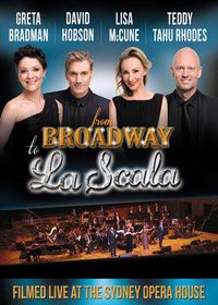 Cover image for From Broadway To La Scala Live At The Sydney Opera House Dvd