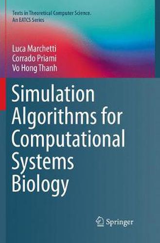 Cover image for Simulation Algorithms for Computational Systems Biology