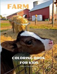 Cover image for Farm Coloring Book for Kids