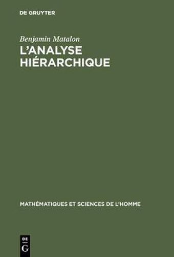 Cover image for L'analyse hierarchique