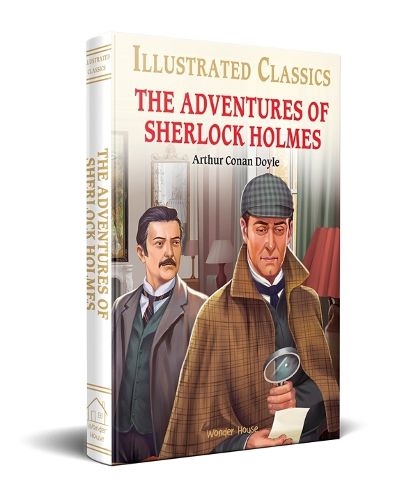Cover image for Adventures of Sherlock Holmes : Illustrated Abridged Children Classic English Novel with Review , The