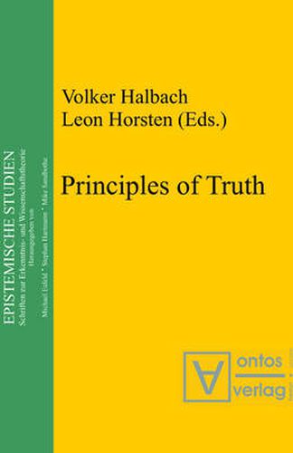 Cover image for Principles of Truth: [conference  Truth, Necessity and Provability , which was held in Leuven, Belgium, from 18 to 20 November 1999]