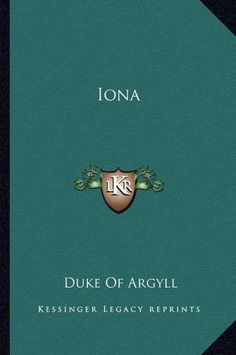 Cover image for Iona