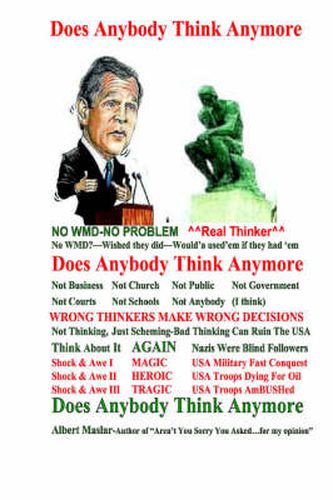 Cover image for Does Anybody Think Anymore