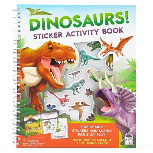 Cover image for Dinosaurs! Sticker Activity Book
