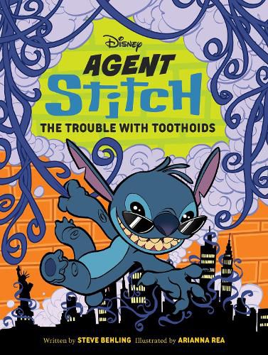 Cover image for Agent Stitch: The Trouble with Toothoids (Disney)