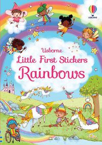 Cover image for Little First Stickers Rainbows