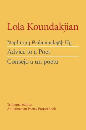 Cover image for Advice to a Poet