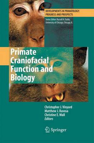 Cover image for Primate Craniofacial Function and Biology