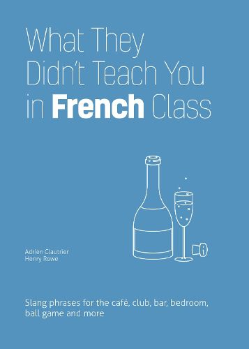 Cover image for What They Didn't Teach You In French Class: Slang Phrases for the Cafe, Club, Bar, Bedroom, Ball Game and More