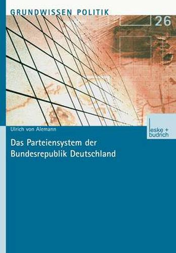 Cover image for Das Parteiensystem Der Bundesrepublik Deutschland