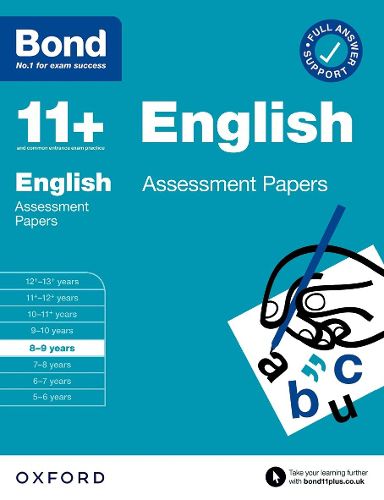 Cover image for Bond 11+: Bond 11+ English Assessment Papers 8-9 years